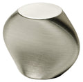 Bouton de tiroir 807 NICKEL SATINÉ ZAMAK