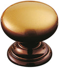 Poignée Bouton double bronze ancien