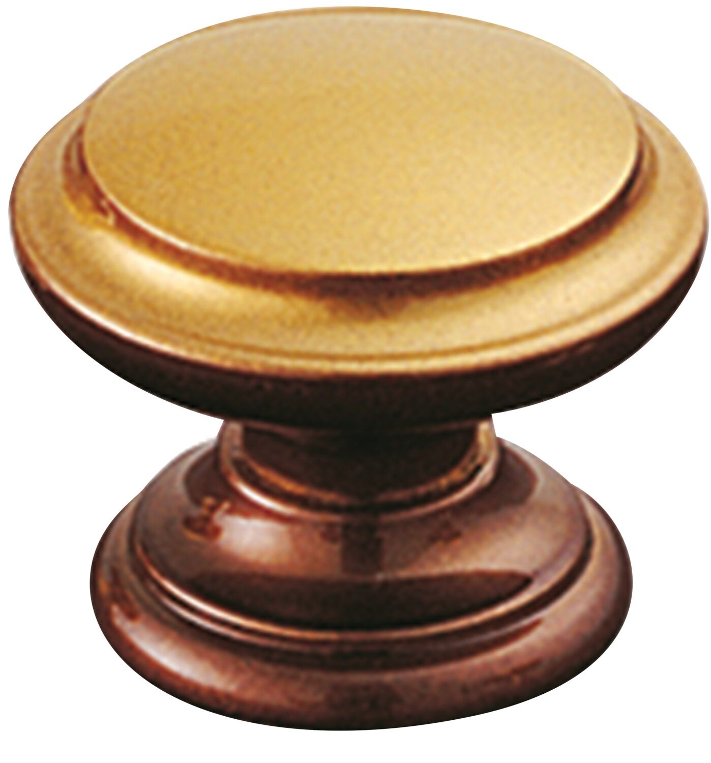 Poignée bouton Tau Bronze antique