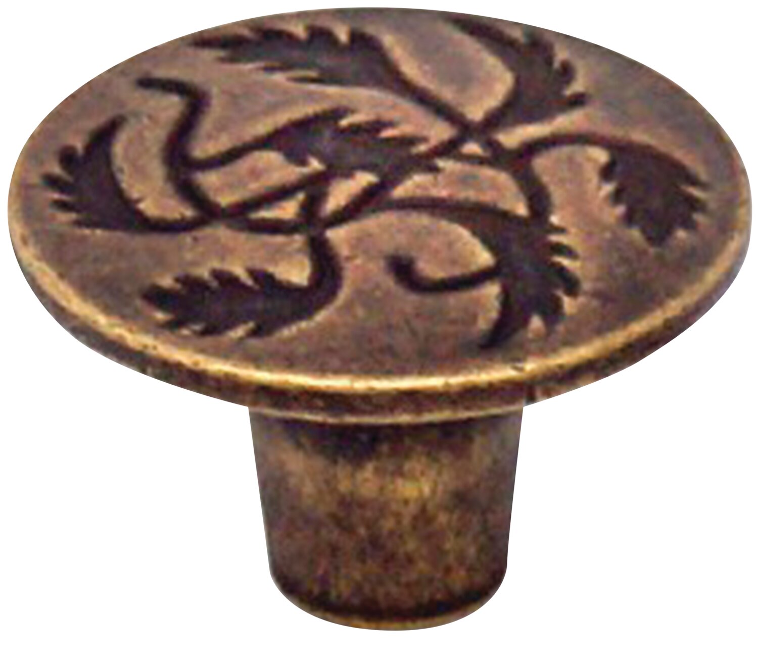 Poignée Bouton Provence Bronze rustique