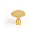 Tirette bouton Floid brosse dorée