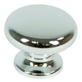 Poignée Bouton 8702 Chrome Brillant