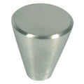 Poignée Bouton Cône acier Inox.