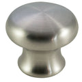 Bouton de porte classique en acier inoxydable massif