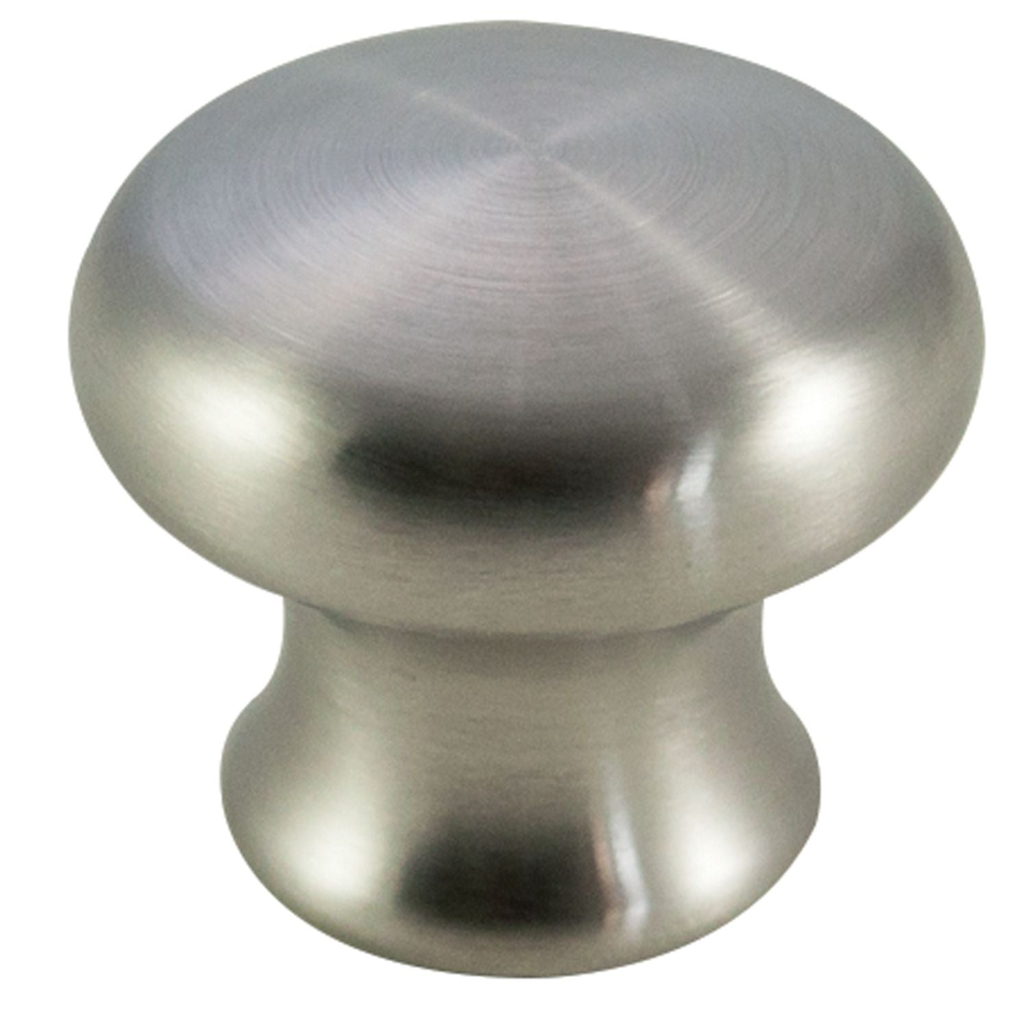 Bouton de porte classique en acier inoxydable massif
